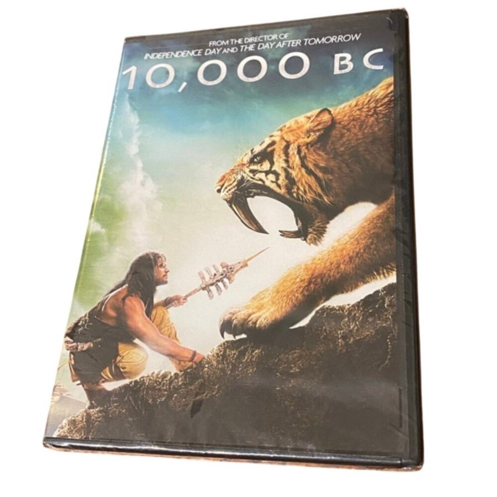 10000 BC DVD 2008 Roland Emmerich Pre-Owned Widescreen & Full Screen Combo